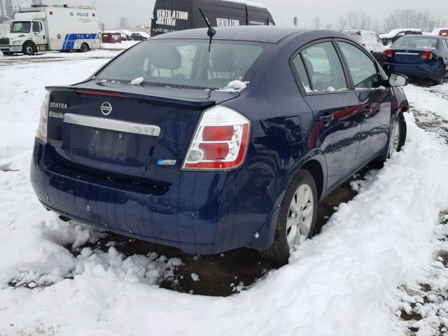 3N1AB6AP2CL679762 - 2012 NISSAN SENTRA 2.0 BLUE photo 4