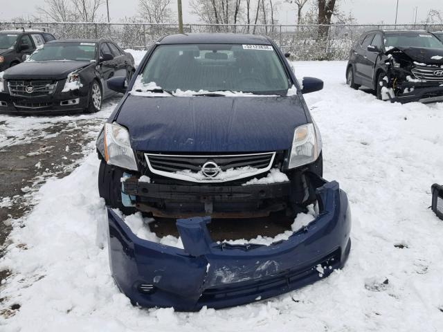 3N1AB6AP2CL679762 - 2012 NISSAN SENTRA 2.0 BLUE photo 9