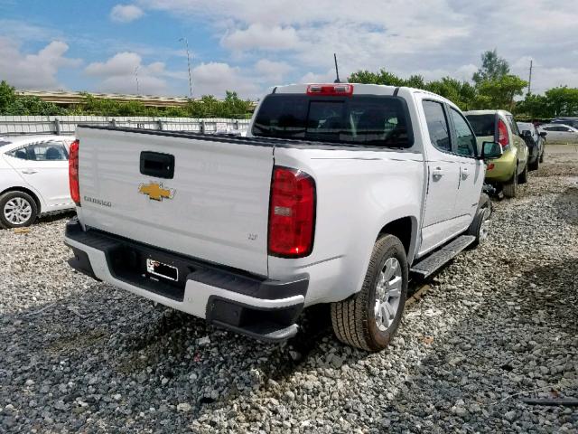 1GCGSCEA1K1100374 - 2019 CHEVROLET COLORADO L WHITE photo 4