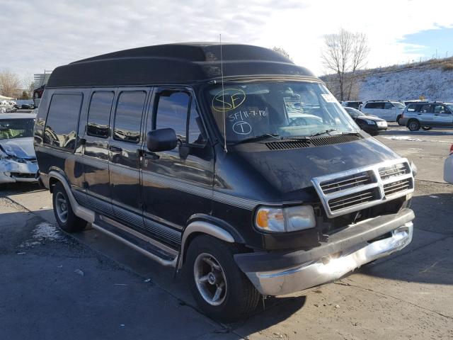 2B6HB21Y7VK601669 - 1997 DODGE RAM VAN B2 BLACK photo 1