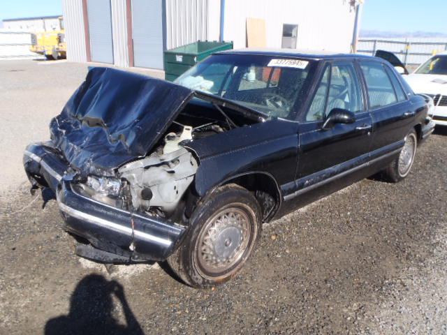 1G4CW52K4TH612534 - 1996 BUICK PARK AVENU BLACK photo 2