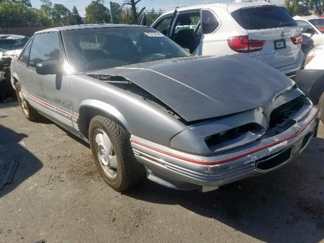 1G2WJ14TXNF222488 - 1992 PONTIAC GRAND PRIX GRAY photo 1
