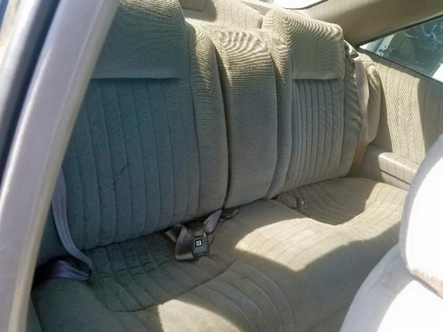 1G2WJ14TXNF222488 - 1992 PONTIAC GRAND PRIX GRAY photo 6