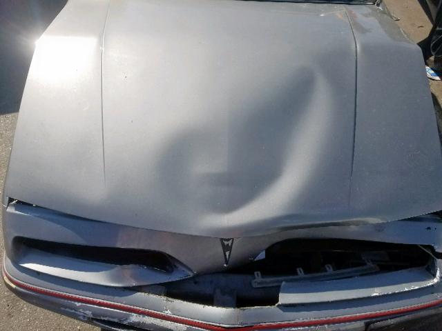1G2WJ14TXNF222488 - 1992 PONTIAC GRAND PRIX GRAY photo 7