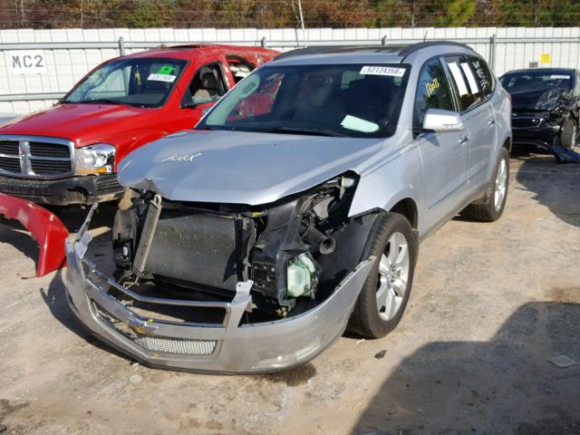 1GNER33D99S109139 - 2009 CHEVROLET TRAVERSE L SILVER photo 2