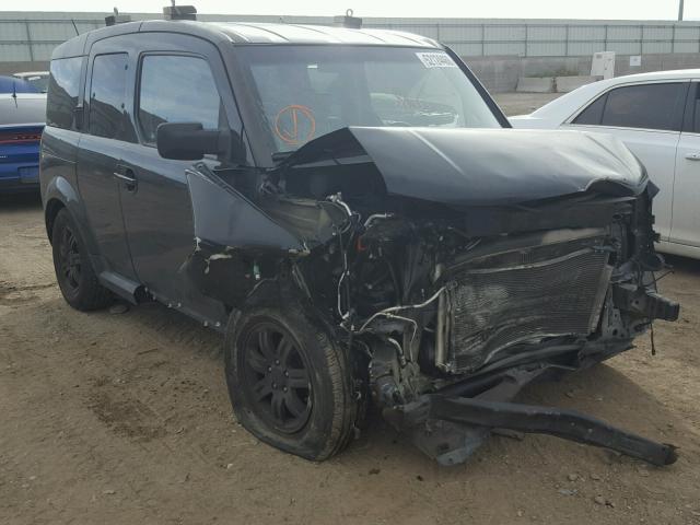 5J6YH27716L004053 - 2006 HONDA ELEMENT EX BLACK photo 1