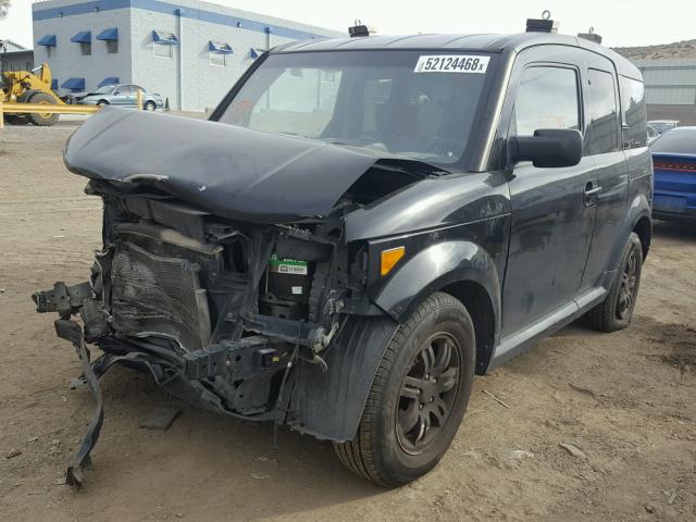 5J6YH27716L004053 - 2006 HONDA ELEMENT EX BLACK photo 2