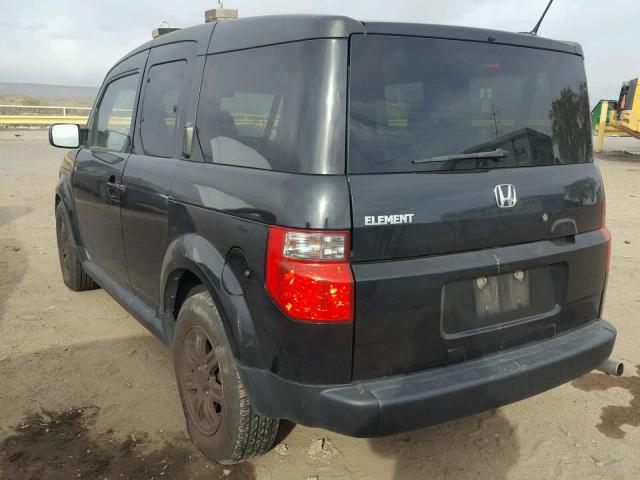 5J6YH27716L004053 - 2006 HONDA ELEMENT EX BLACK photo 3