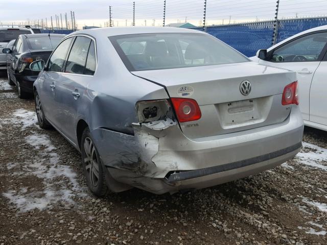 3VWNT71K36M615943 - 2006 VOLKSWAGEN JETTA TDI SILVER photo 3