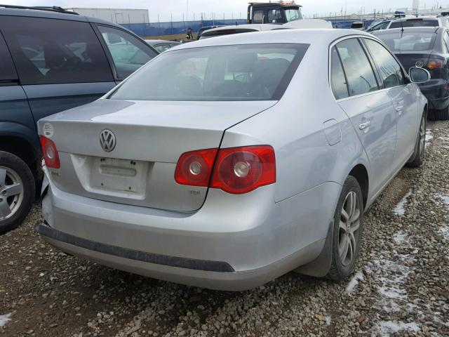 3VWNT71K36M615943 - 2006 VOLKSWAGEN JETTA TDI SILVER photo 4