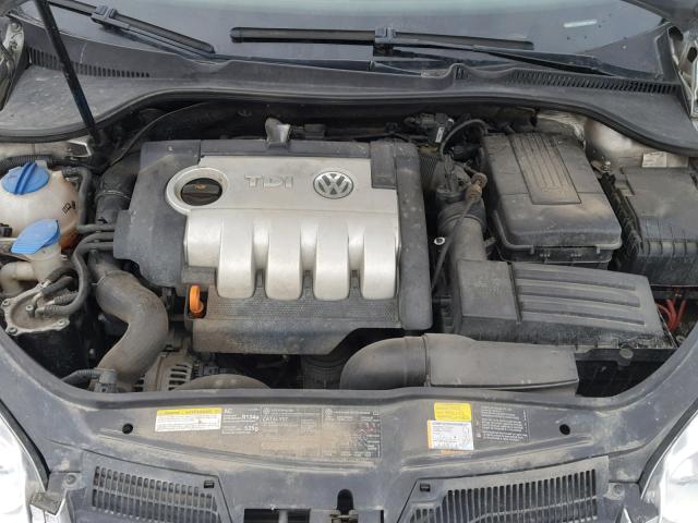 3VWNT71K36M615943 - 2006 VOLKSWAGEN JETTA TDI SILVER photo 7