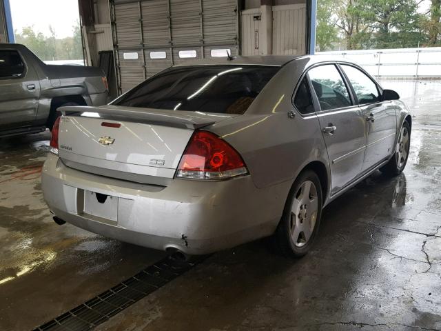 2G1WD58C981211720 - 2008 CHEVROLET IMPALA SUP 银色 照片 4