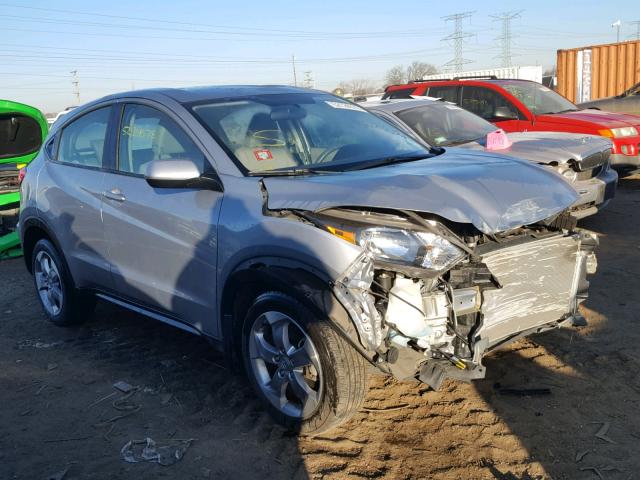 3CZRU6H37HG704209 - 2017 HONDA HR-V LX SILVER photo 1