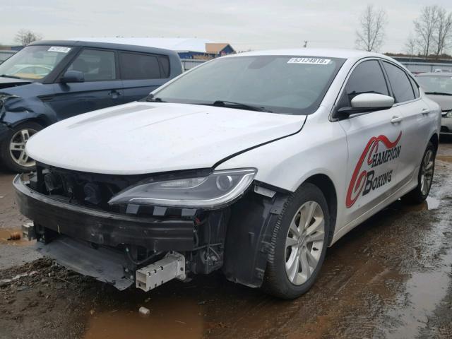 1C3CCCAB8GN171828 - 2016 CHRYSLER 200 LIMITE WHITE photo 2