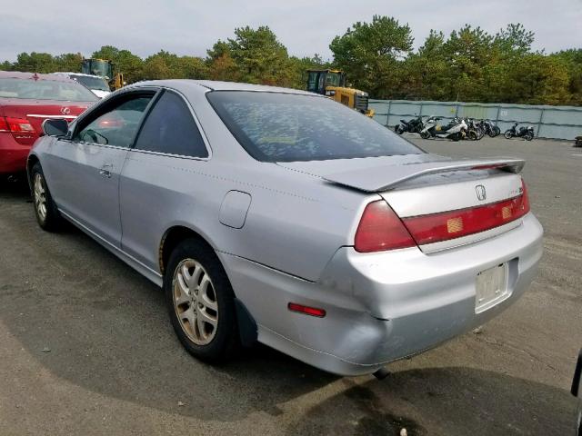 1HGCG22522A025414 - 2002 HONDA ACCORD EX SILVER photo 3