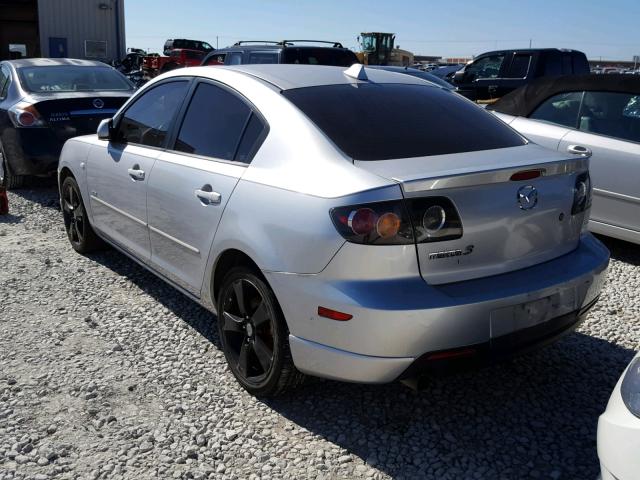 JM1BK323141203149 - 2004 MAZDA 3 S GRAY photo 3