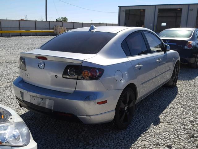 JM1BK323141203149 - 2004 MAZDA 3 S GRAY photo 4