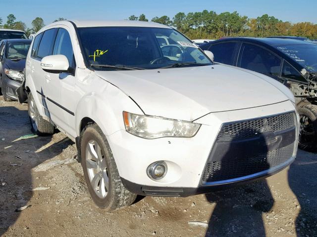 JA4JS4AX5BU016704 - 2011 MITSUBISHI OUTLANDER WHITE photo 1