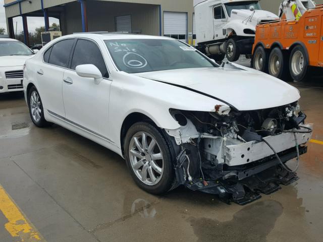 JTHBL46F585073574 - 2008 LEXUS LS 460 WHITE photo 1