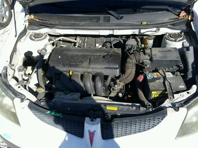 5Y2SL62863Z431741 - 2003 PONTIAC VIBE WHITE photo 7