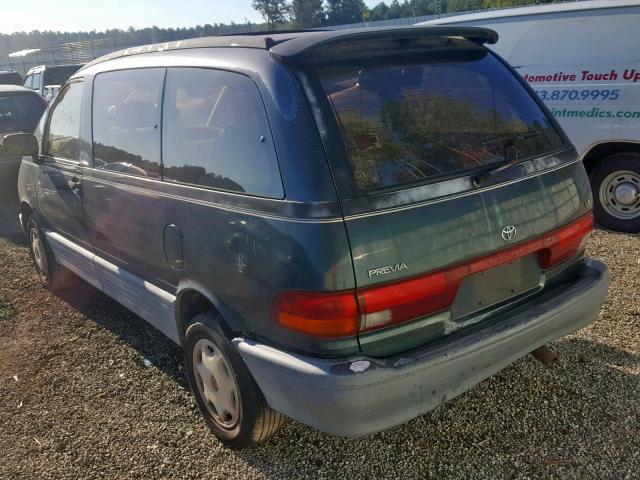 JT3AC14R6S1168639 - 1995 TOYOTA PREVIA LE GREEN photo 3