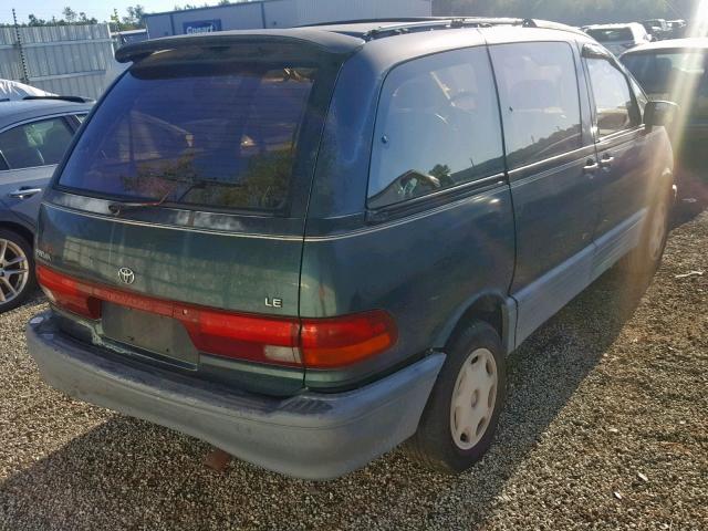 JT3AC14R6S1168639 - 1995 TOYOTA PREVIA LE GREEN photo 4