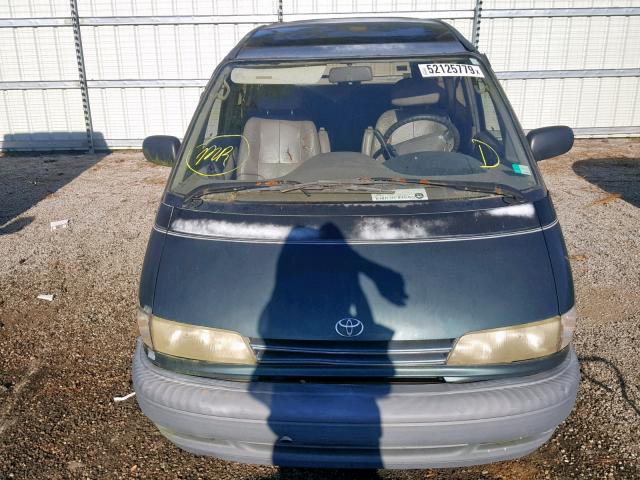 JT3AC14R6S1168639 - 1995 TOYOTA PREVIA LE GREEN photo 9