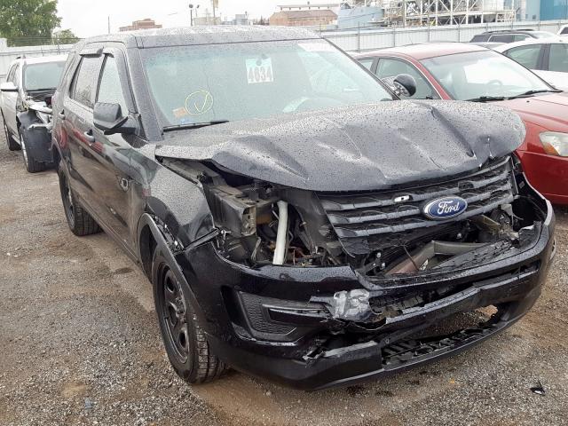 1FM5K8AR2HGA44074 - 2017 FORD EXPLORER P BLACK photo 1