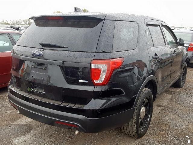 1FM5K8AR2HGA44074 - 2017 FORD EXPLORER P BLACK photo 4