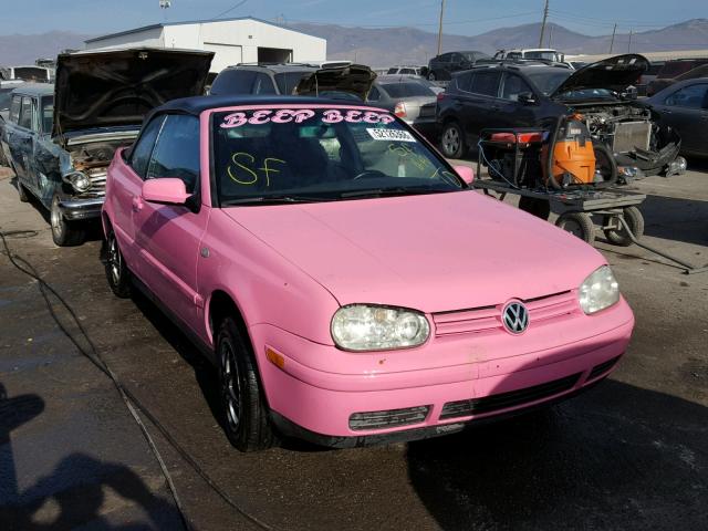 3VWCC21V41M800466 - 2001 VOLKSWAGEN CABRIO GLS PINK photo 1