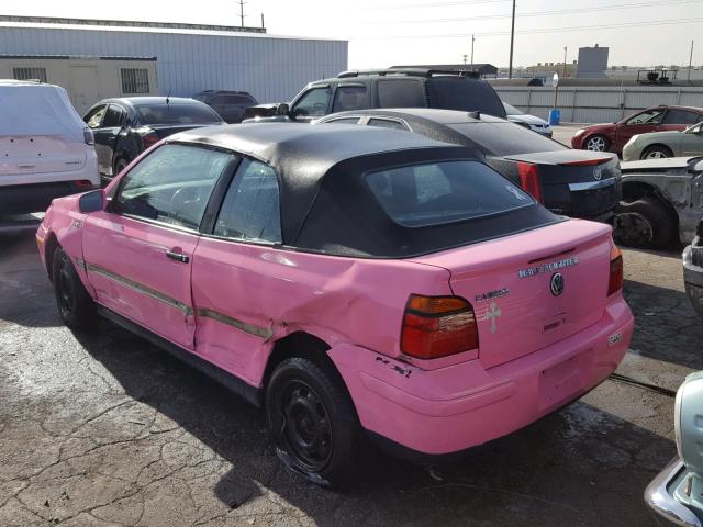 3VWCC21V41M800466 - 2001 VOLKSWAGEN CABRIO GLS PINK photo 3