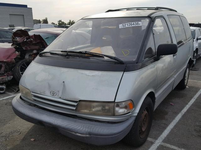 JT3AC12RXN1032022 - 1992 TOYOTA PREVIA LE GRAY photo 2