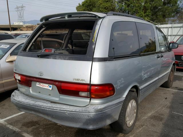 JT3AC12RXN1032022 - 1992 TOYOTA PREVIA LE GRAY photo 4