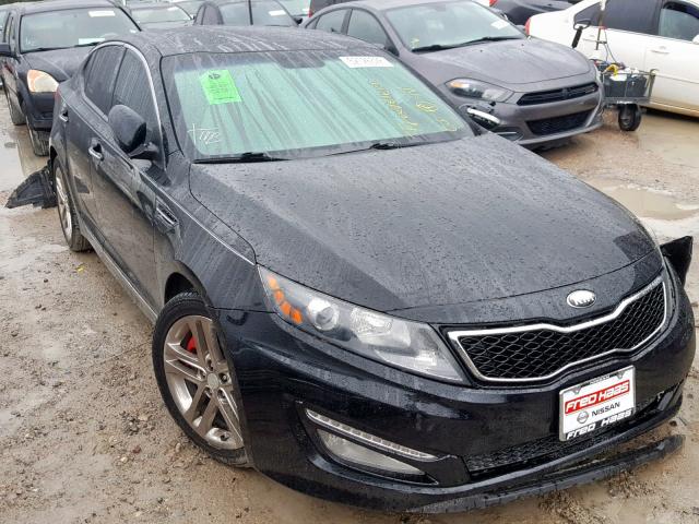 5XXGR4A61DG203028 - 2013 KIA OPTIMA SX BLACK photo 1