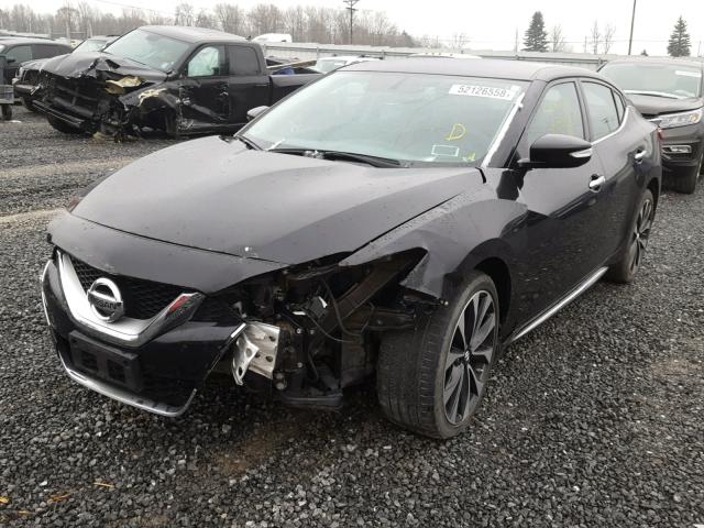 1N4AA6AP7GC394448 - 2016 NISSAN MAXIMA 3.5 BLACK photo 2