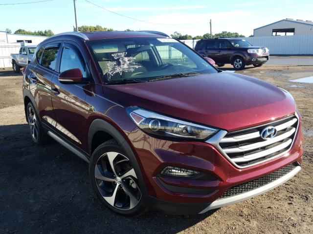 KM8J33A23HU368539 - 2017 HYUNDAI TUCSON LIM BURGUNDY photo 1