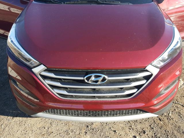 KM8J33A23HU368539 - 2017 HYUNDAI TUCSON LIM BURGUNDY photo 7