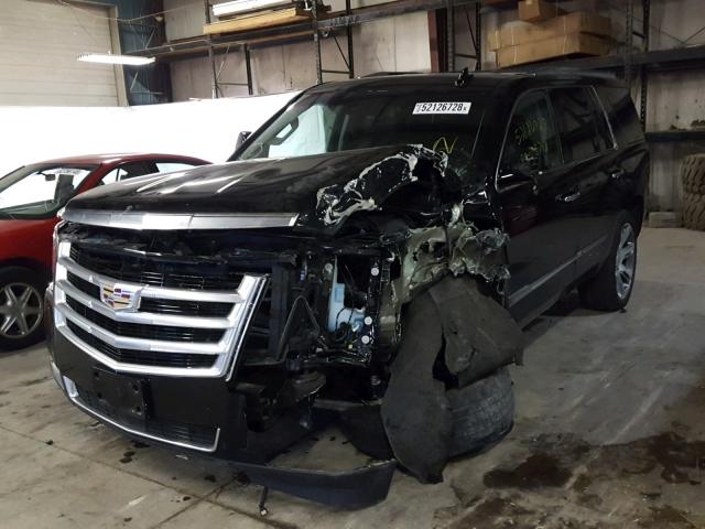 1GYS4NKJ8FR671513 - 2015 CADILLAC ESCALADE P BLACK photo 2