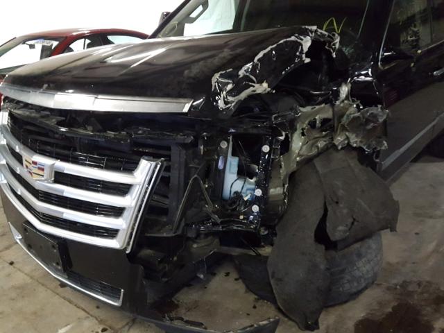 1GYS4NKJ8FR671513 - 2015 CADILLAC ESCALADE P BLACK photo 9