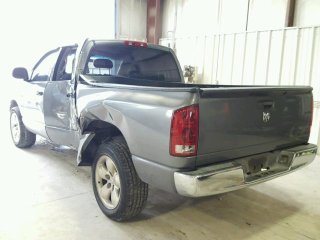 1D7HA18296S600594 - 2006 DODGE RAM 1500 S GRAY photo 3