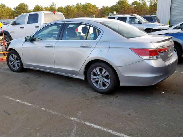 1HGCP2F4XCA140622 - 2012 HONDA ACCORD LXP SILVER photo 3