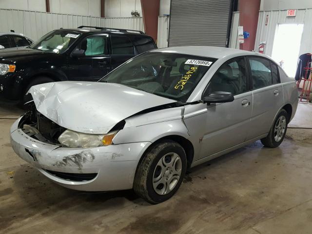 1G8AZ52F54Z103046 - 2004 SATURN ION LEVEL SILVER photo 2