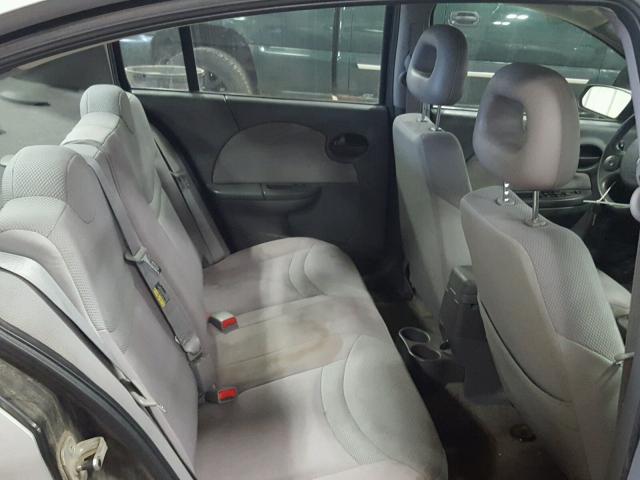 1G8AZ52F54Z103046 - 2004 SATURN ION LEVEL SILVER photo 6