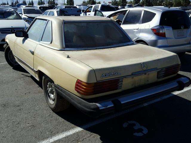 10704412043635 - 1978 MERCEDES-BENZ 450SL YELLOW photo 3