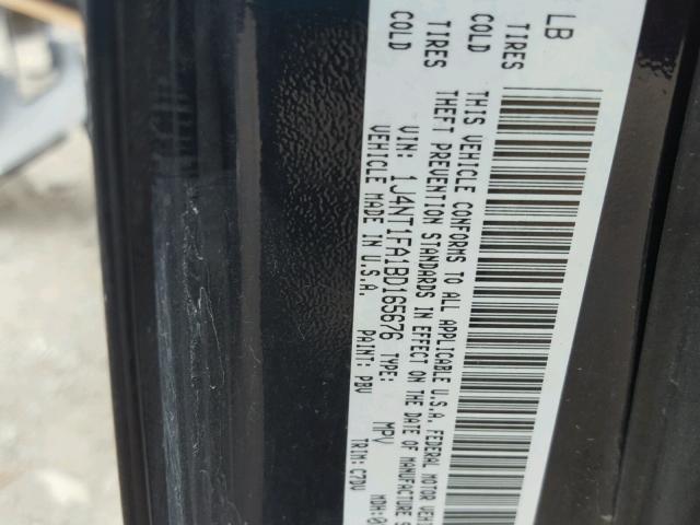 1J4NT1FA1BD165676 - 2011 JEEP COMPASS SP 黑色 照片 10