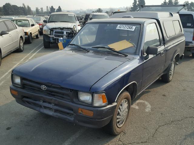 4TARN81A1RZ218869 - 1994 TOYOTA PICKUP 1/2 BLUE photo 2