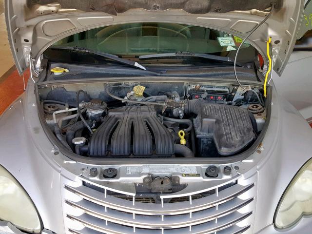 3A4FY48B27T597529 - 2007 CHRYSLER PT CRUISER SILVER photo 7