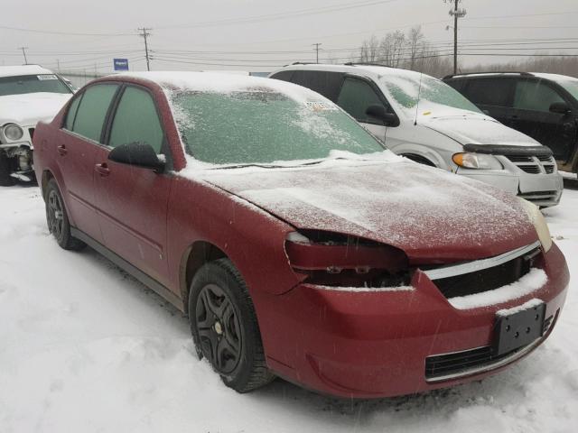 1G1ZS58F47F186293 - 2007 CHEVROLET MALIBU LS 栗色 照片 1