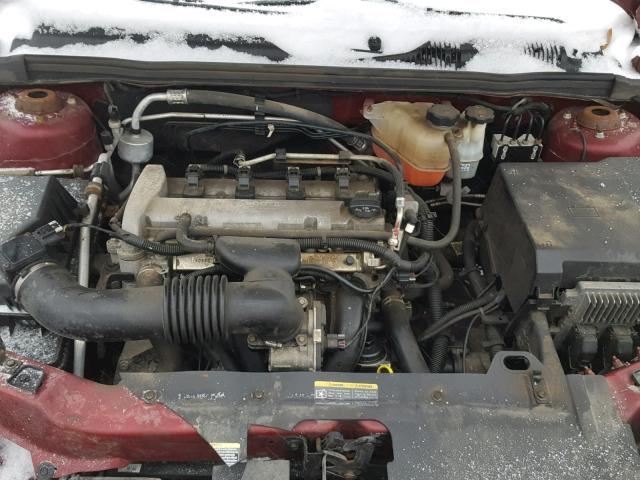 1G1ZS58F47F186293 - 2007 CHEVROLET MALIBU LS 栗色 照片 7