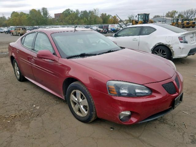2G2WS522751278930 - 2005 PONTIAC GRAND PRIX RED photo 1